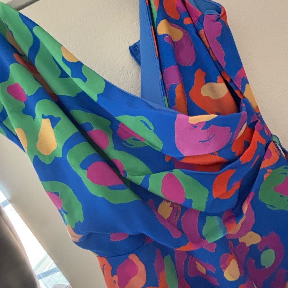 Vibrant Multicolor Mini Dress